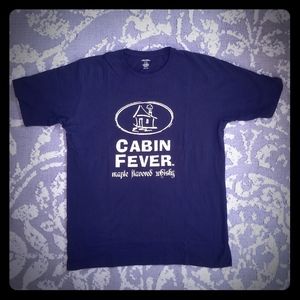 Cabin Fever whiskey short sleeve tshirt